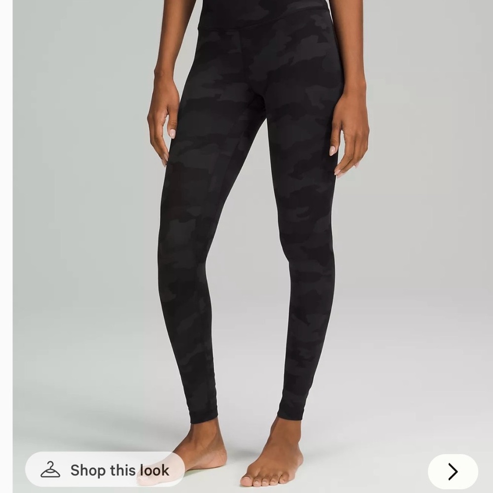 lululemon athletica camo Patterned Leggings
